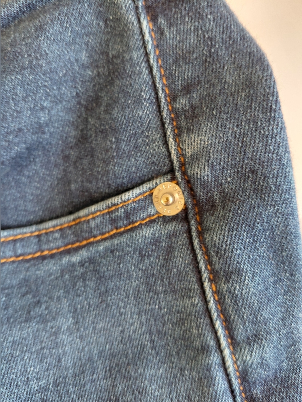 VERONICA BEARD JEANS- Women's 31 Bright Blue Carson Ankle Flare High-Rise . - Picture 12 of 13